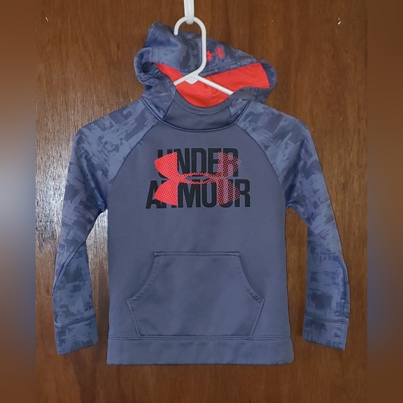 Under Armour Cold Gear Hoodie Sz Youth Small - Picture 1 of 3